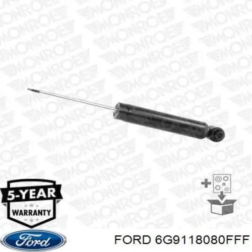 Amortecedor traseiro Ford 6G9118080FFF preço, a partir de 41,64 USD