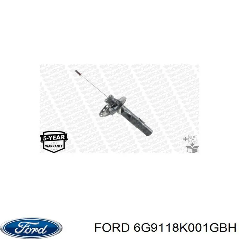 Amortecedor dianteiro esquerdo Ford 6G9118K001GBH preço, a partir de 64,28 USD