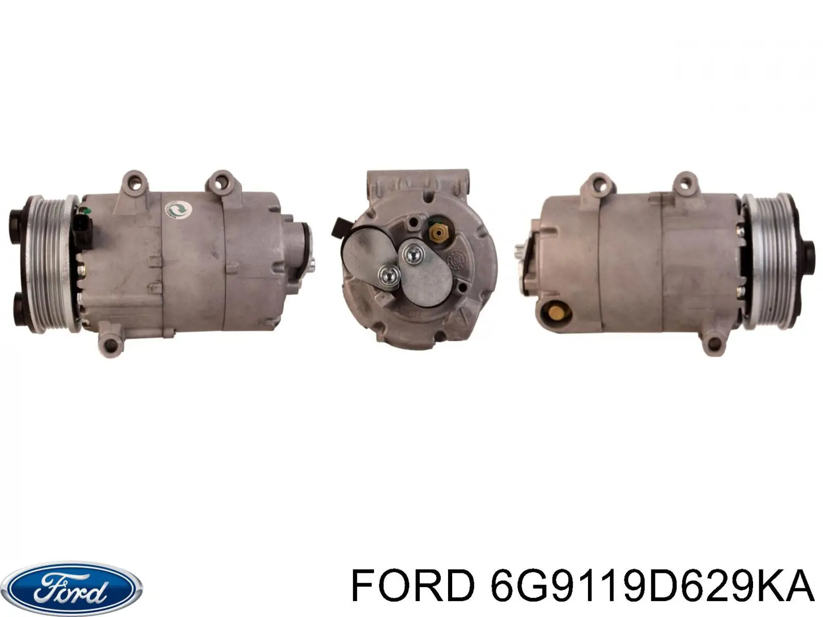Compressor de aparelho de ar condicionado Ford 6G9119D629KA preço, a partir de 231,55 USD