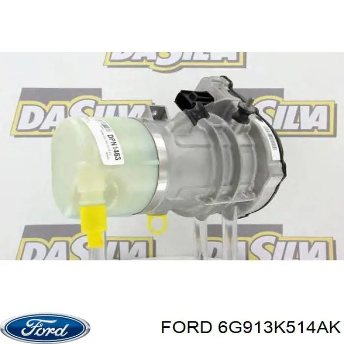 6G913K514AK Ford Bomba da Direção hidrâulica assistida