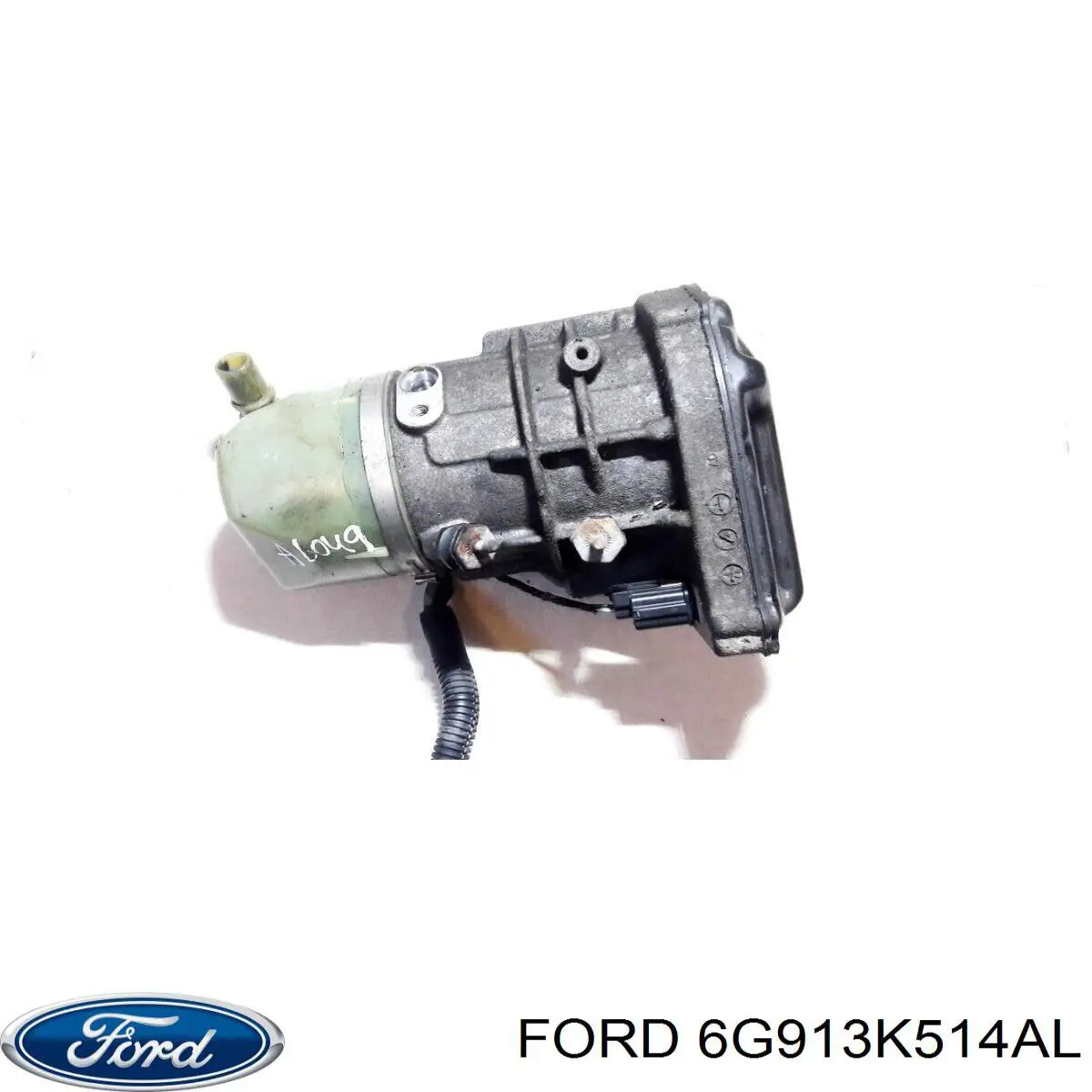 6G913K514AL Ford Bomba da Direção hidrâulica assistida