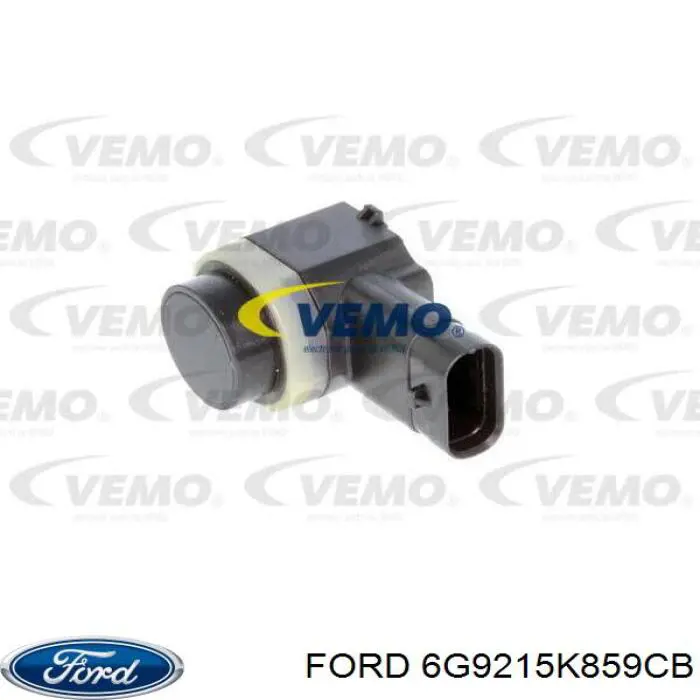 Sensor dianteiro lateral de sinalização de estacionamento (sensor de estacionamento) Ford 6G9215K859CB preço, a partir de 44,34 USD