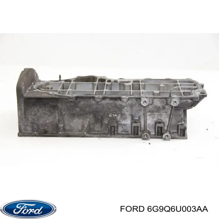 6G9Q6U003AA Ford Panela de óleo de cárter do motor, parte superior
