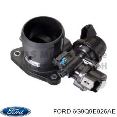 6G9Q9E926AE Ford Válvula de borboleta montada