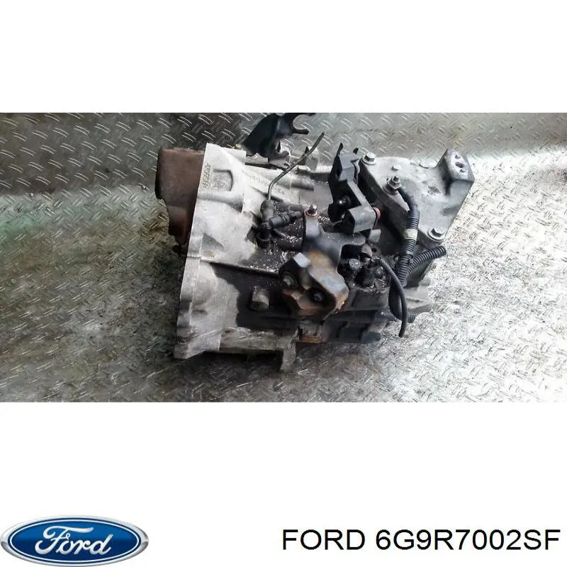 6G9R7002SE Ford Caixa de Mudança montada (caixa mecânica de velocidades)