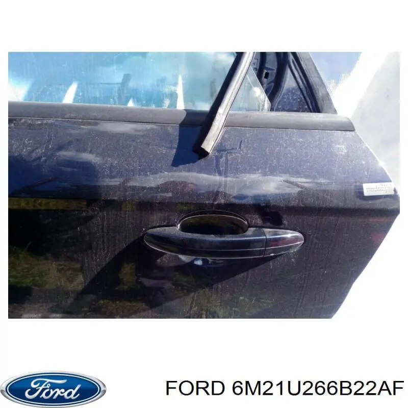 1790345 Ford Suporte de maçaneta externa da porta traseira direita