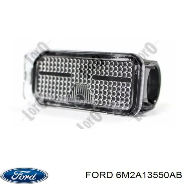 Lanterna da luz de fundo de matrícula traseira Ford 6M2A13550AB preço, a partir de 29,65 USD