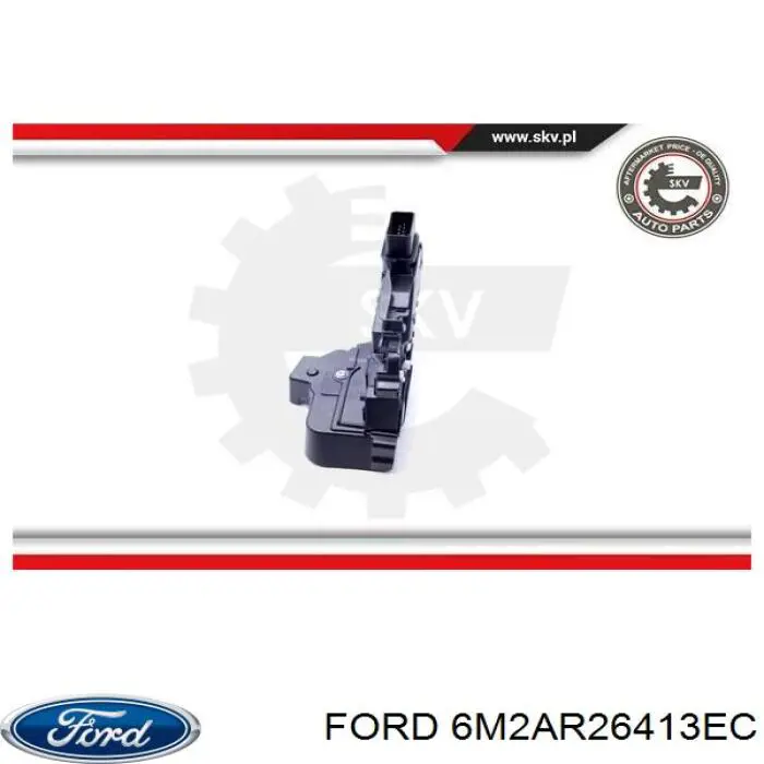 Fecho da porta traseira esquerda Ford 6M2AR26413EC preço, a partir de 54,45 USD