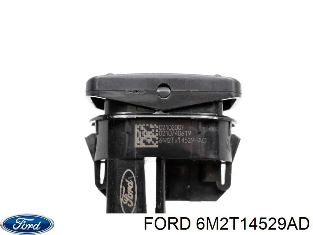6M2T14529AD Ford Botão dianteiro direito de ativação de motor de acionamento de vidro