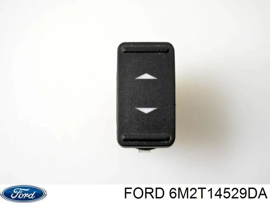 6M2T14529DA Ford Botão dianteiro direito de ativação de motor de acionamento de vidro
