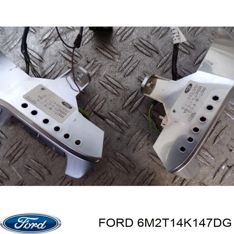 6M2T14K147DG Ford Unidade de interruptores de botão do volante de direção