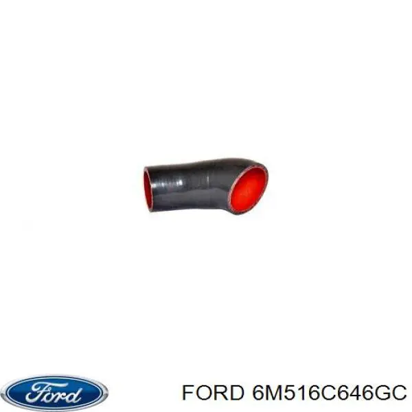 6M516C646GC Ford Mangueira (cano derivado) de intercooler