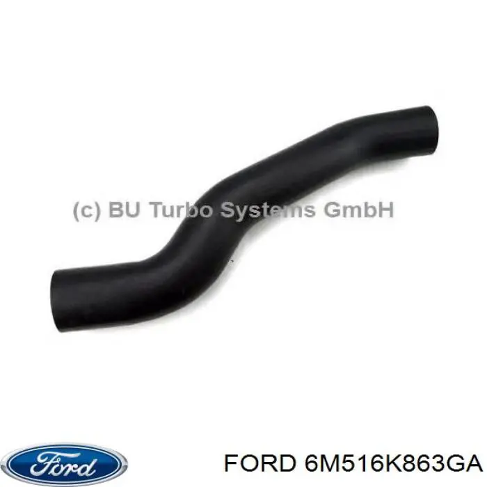 Compre 6M516K863GA Ford Mangueira (cano derivado) de intercooler