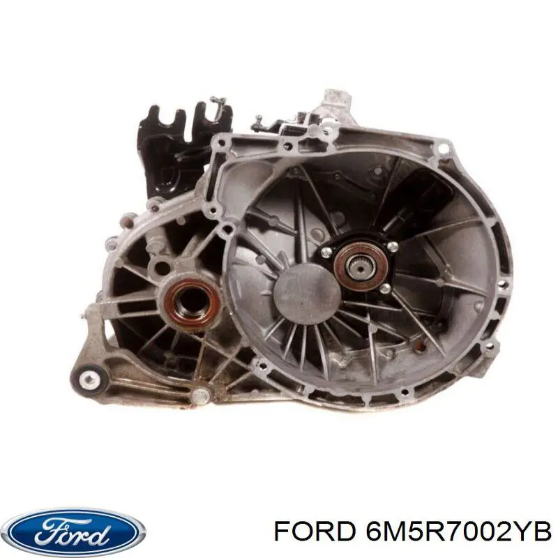 6M5R7002YB Ford Caixa de Mudança montada (caixa mecânica de velocidades)