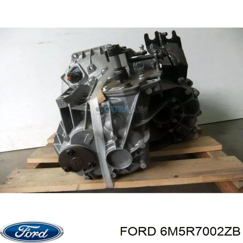 6M5R7002ZB Ford Caixa de Mudança montada (caixa mecânica de velocidades)