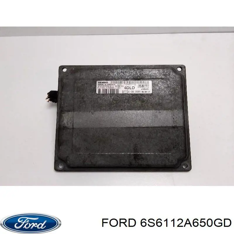 6S6112A650GD Ford Módulo de direção (Centralina eletrônica) de motor