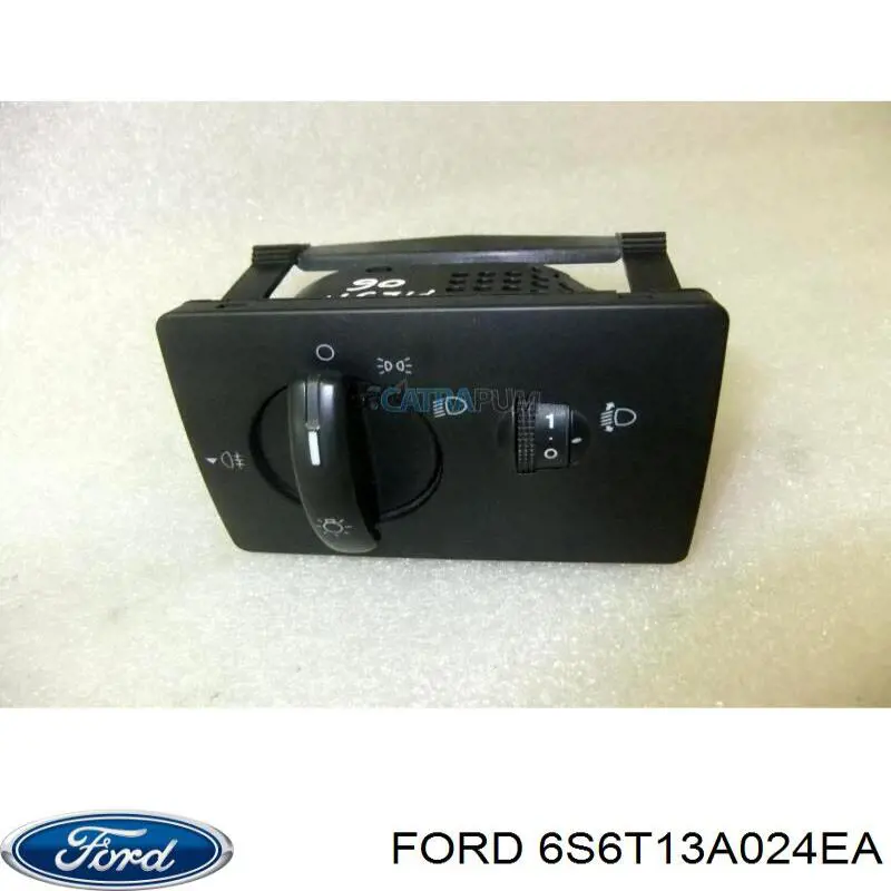 6S6T13A024EA Ford Comutador das luzes no "painel de instrumentos"
