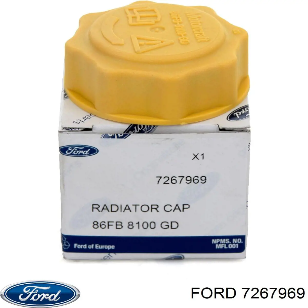 Tampa (tampão) do tanque de expansão Ford 7267969 preço, a partir de 3,37 USD