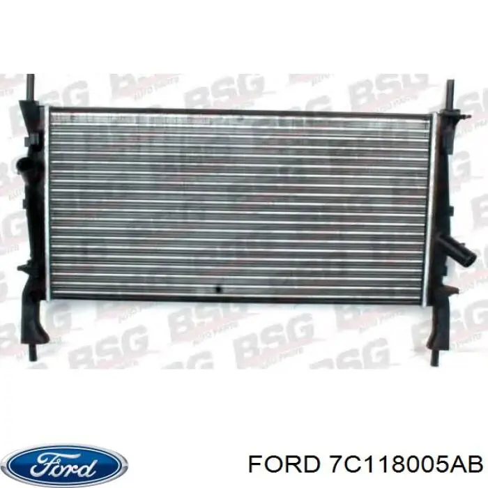 Radiador de esfriamento de motor Ford 7C118005AB preço, a partir de 114,07 USD