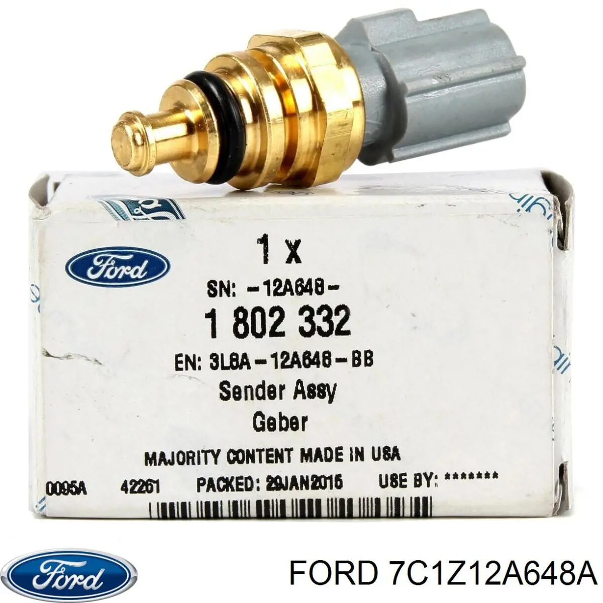 Sensor de temperatura do fluido de esfriamento Ford 7C1Z12A648A preço, a partir de 9,99 USD