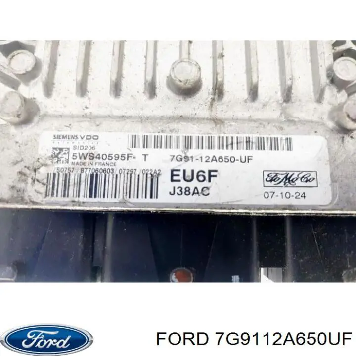 7G9112A650UF Ford 
