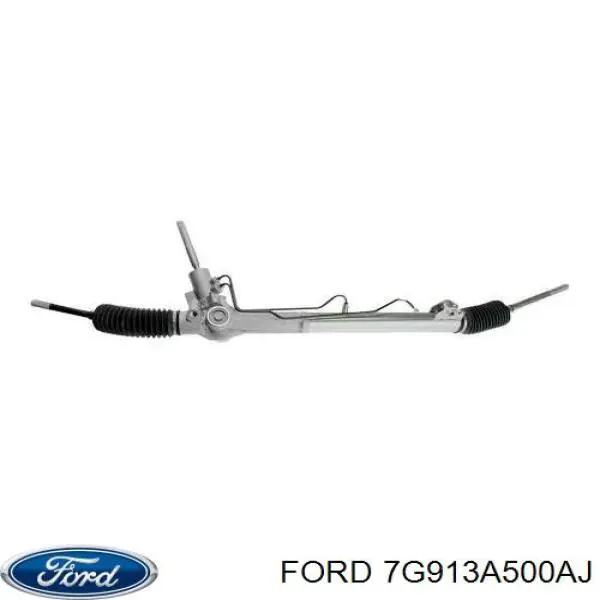 7G913A500AJ Ford Cremalheira da direção