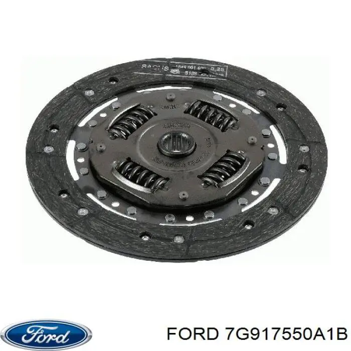 Compre 7G917550A1B Ford Disco de embraiagem