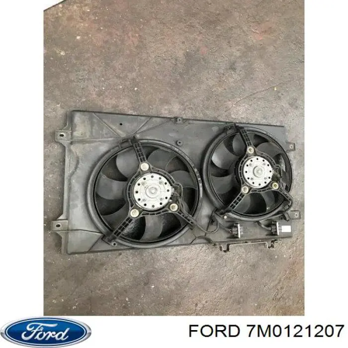 7M0121207E VAG Difusor do radiador de esfriamento