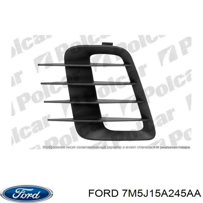 1473524 Ford Tampão (grelha) das luzes de nevoeiro do pára-choque dianteiro direito
