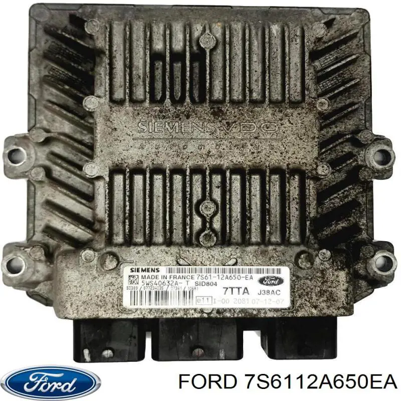 7S6112A650EA Ford 