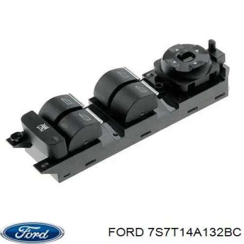 Unidade de botões dianteira esquerda de controlo de elevador de vidro Ford 7S7T14A132BC preço, a partir de 39,16 USD