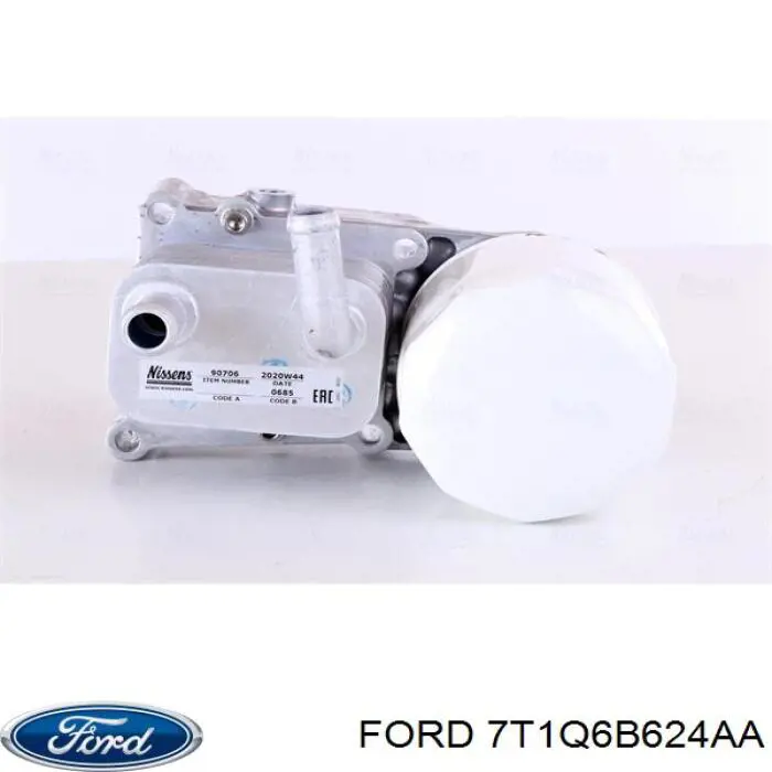 Compre 7T1Q6B624AA Ford Caixa do filtro de óleo