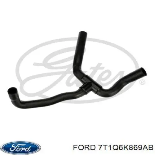 Compre 7T1Q6K869AB Ford Cano derivado de ventilação de cárter (de separador de óleo)