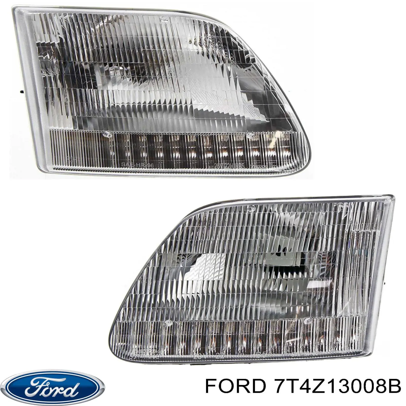 Luz esquerda para Ford Edge I U387