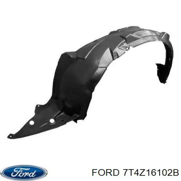  Guarda-barras direito do pára-lama dianteiro Ford Edge I SUV (U387) (2006 - 2014) I