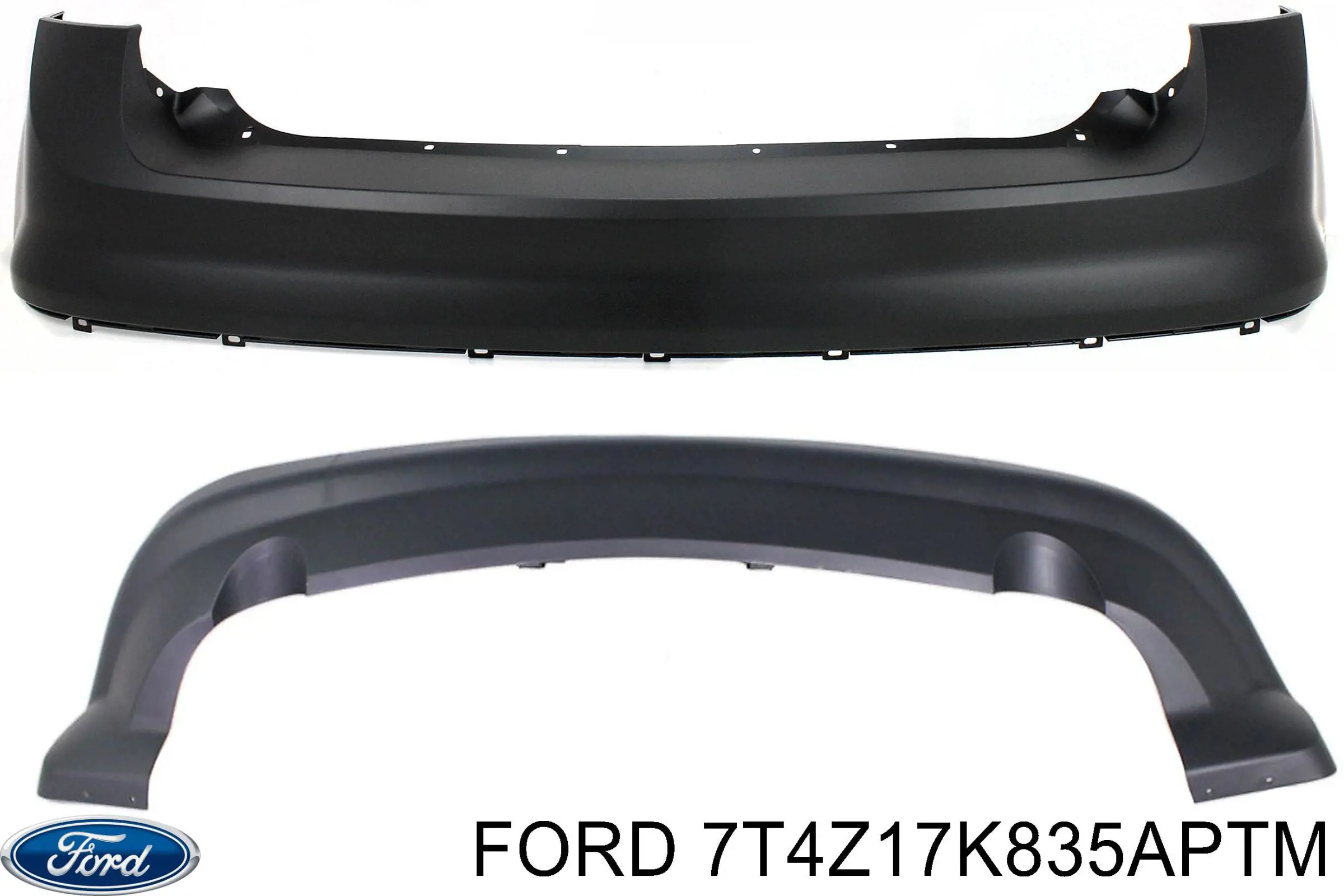 Pára-choque traseiro para Ford Edge I U387