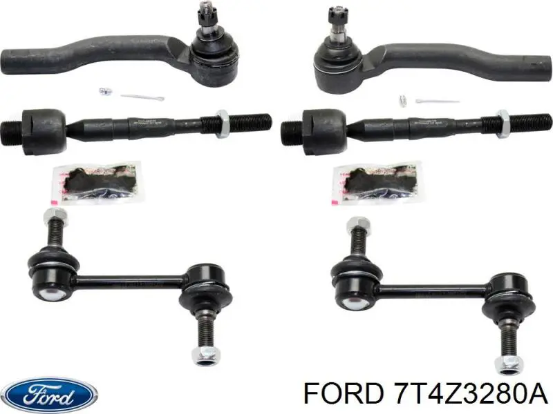 7T4Z3280A Ford Tração de direção