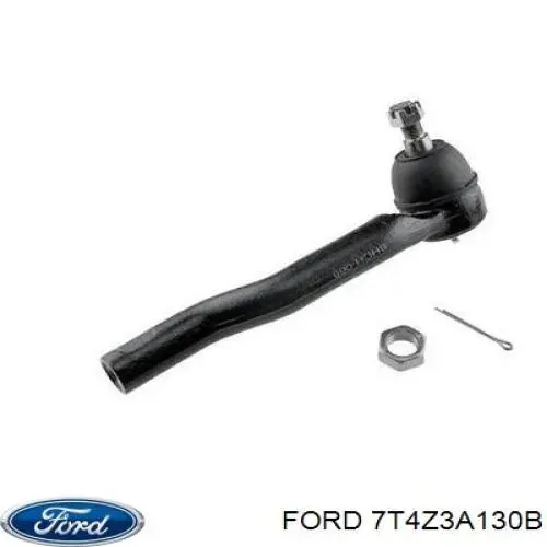 7T4Z3A130B Ford Ponta externa da barra de direção