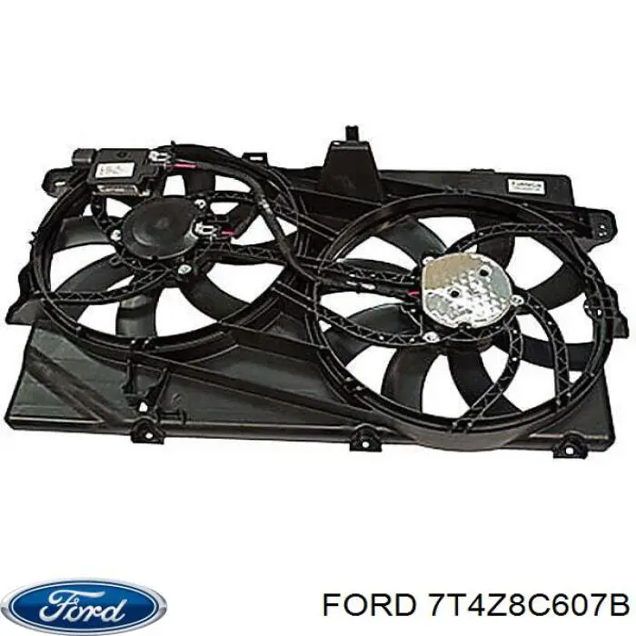 Compre Ventilador elétrico de esfriamento montado (motor + roda de aletas) Ford Edge 1