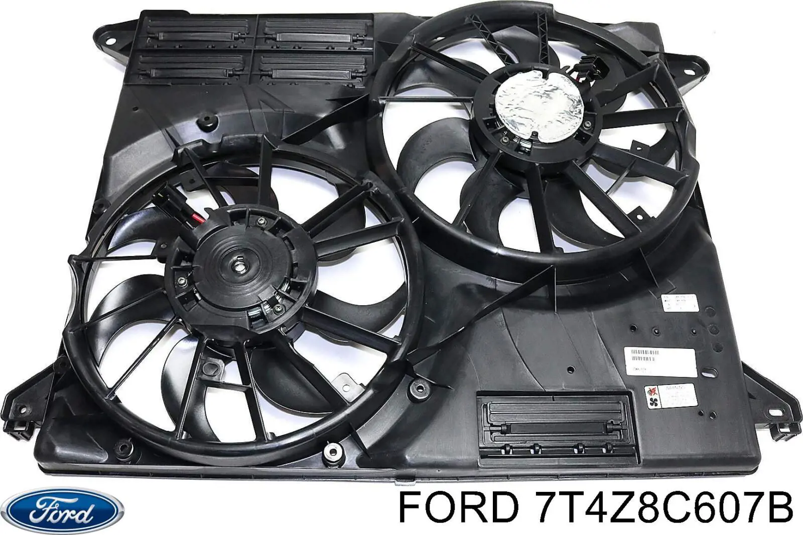 Ventilador elétrico de esfriamento montado (motor + roda de aletas) Ford Edge I SUV (U387) (2006 - 2014) I