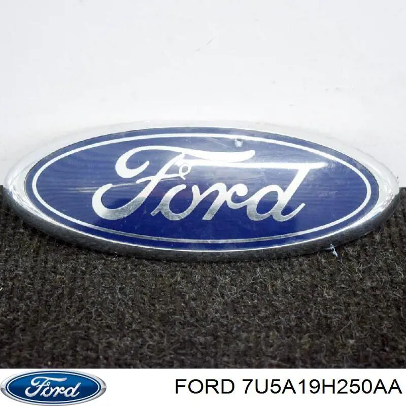 7U5A19H250AA Ford Emblema de tampa de porta-malas (emblema de firma)