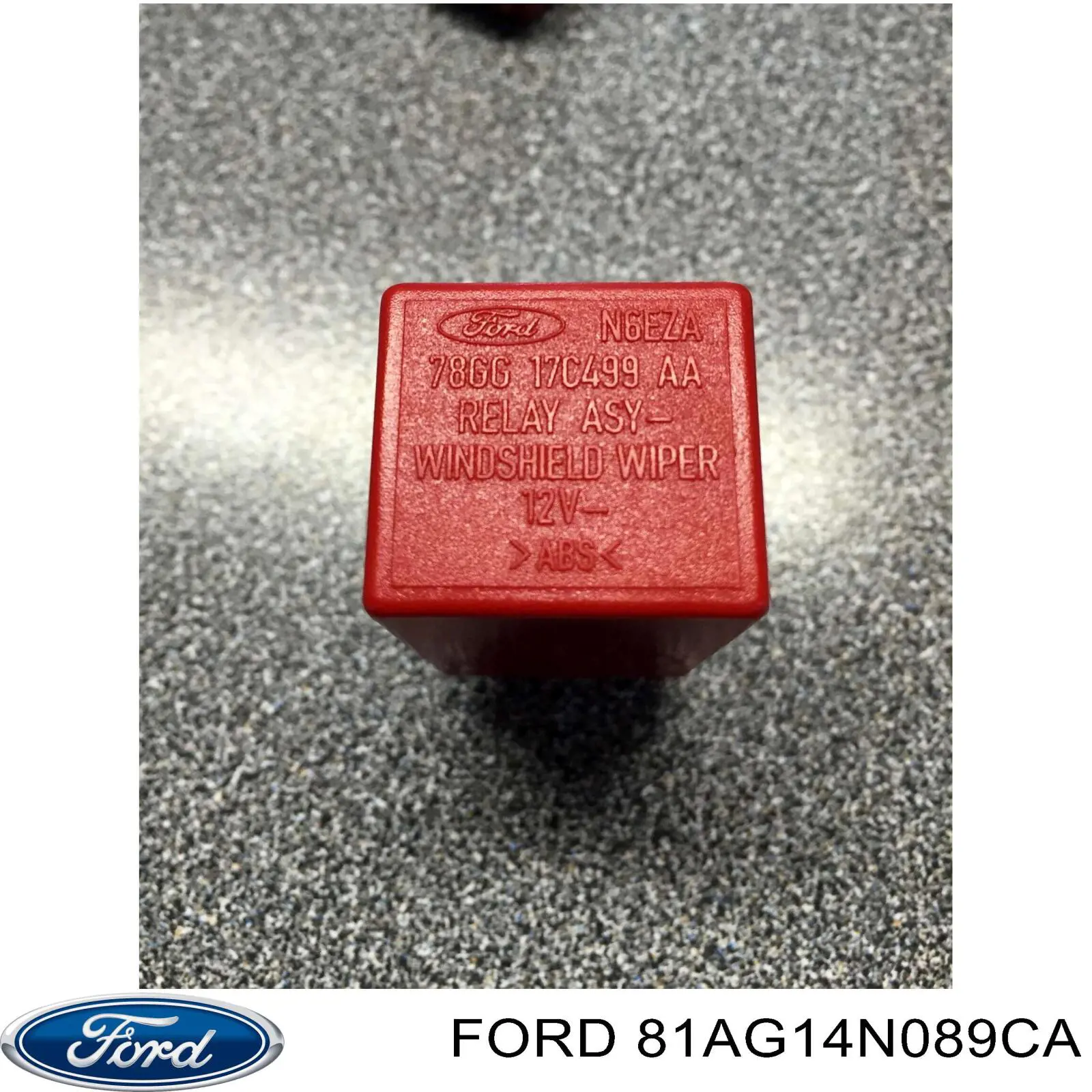 81AG14N089CA Ford Relê de ventilador