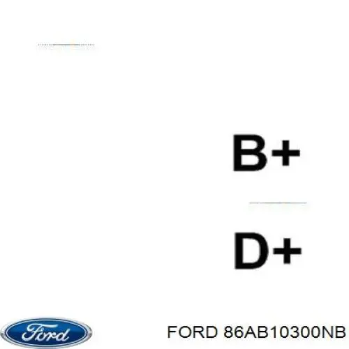 Compre 86AB10300NB Ford Gerador
