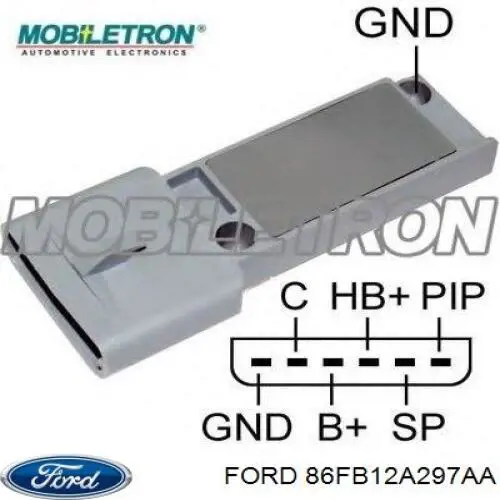 Compre F4FF12A297AA Ford Módulo de ignição (comutador)
