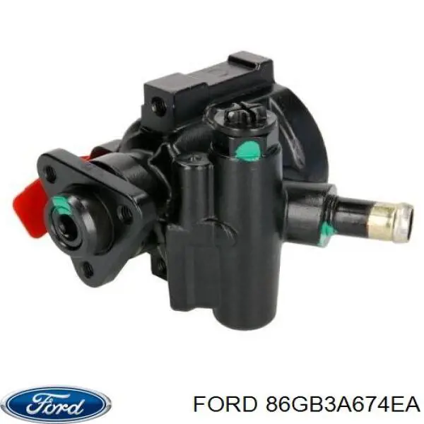 Compre 86GB3A674EA Ford Bomba da Direção hidrâulica assistida