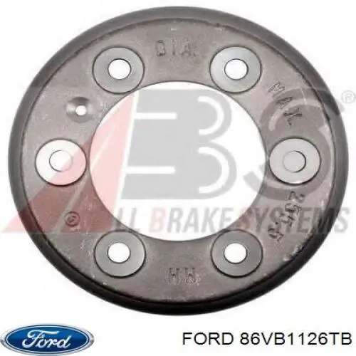 Compre 86VB1126TB Ford Tambor do freio traseiro