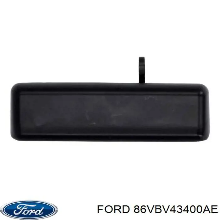 Maçaneta direita externa da porta traseira (batente) Ford 86VBV43400AE preço, a partir de 21,34 USD