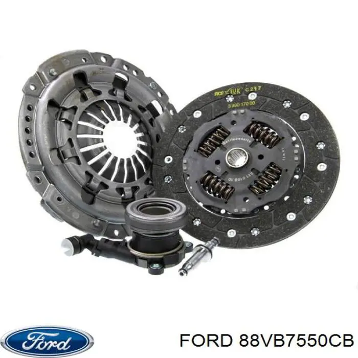 Compre 88VB7550CB Ford Disco de embraiagem