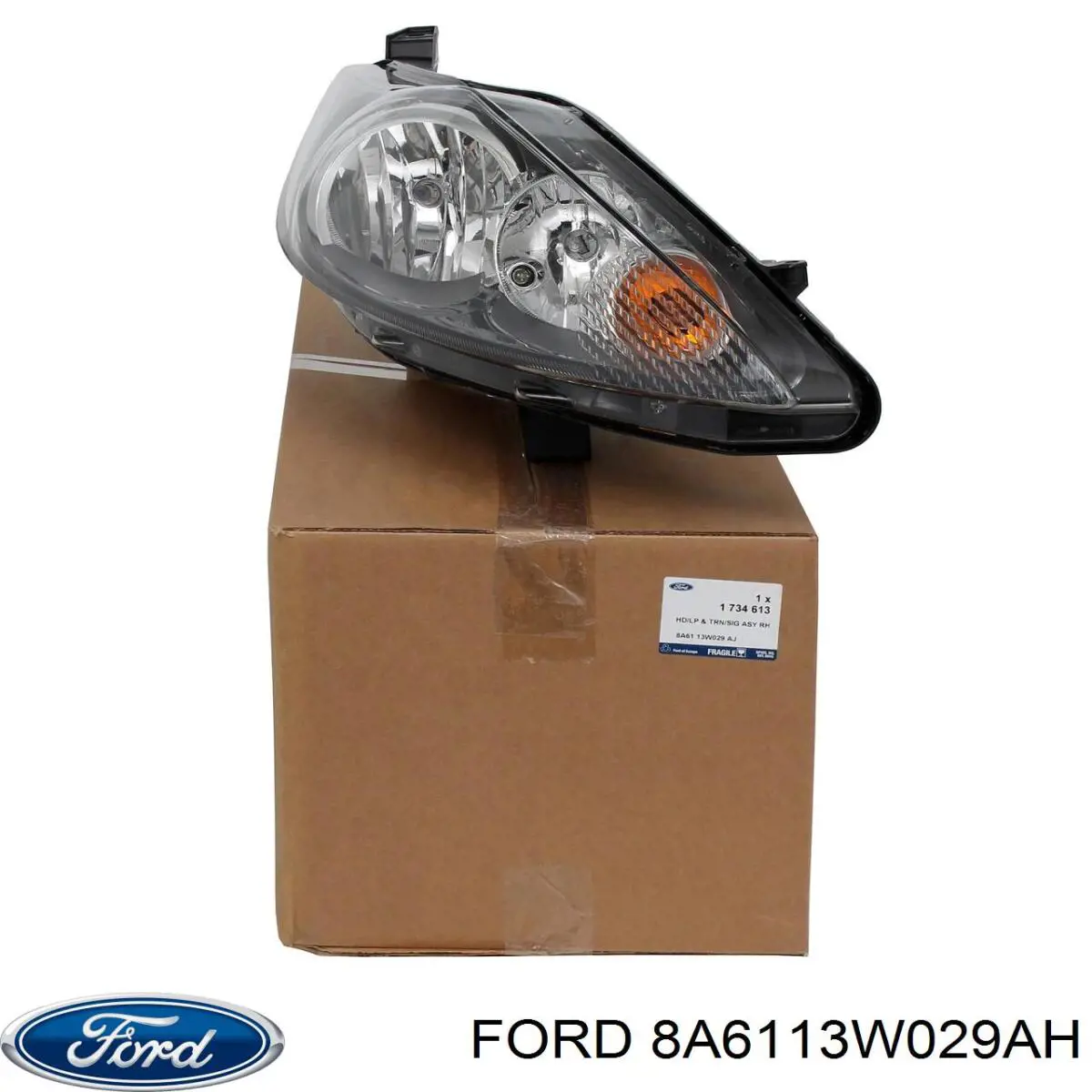 8A6113W029AH Ford Luz direita