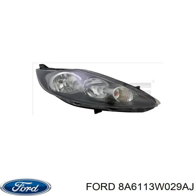 8A6113W029AJ Ford Luz direita